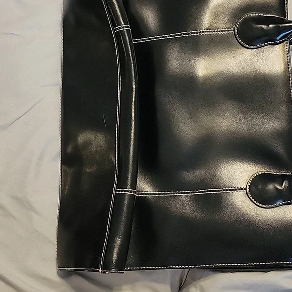 Wilson's Leather women's business tote bag in black - Picture 10 of 10